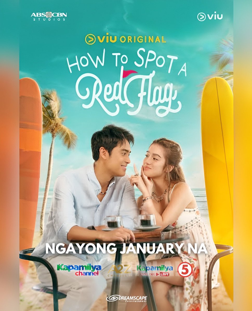This 2025, mamumula ka sa kilig sa pagbabalik Primetime nina Donny Pangilinan at Belle Mariano! Abangan ang Philippine TV Premiere ng hit VIU Original series #HowToSpotARedFlag, ngayong JANUARY 2025 na sa Kapamilya Channel, Kapamilya Online Live, A2Z at TV5.