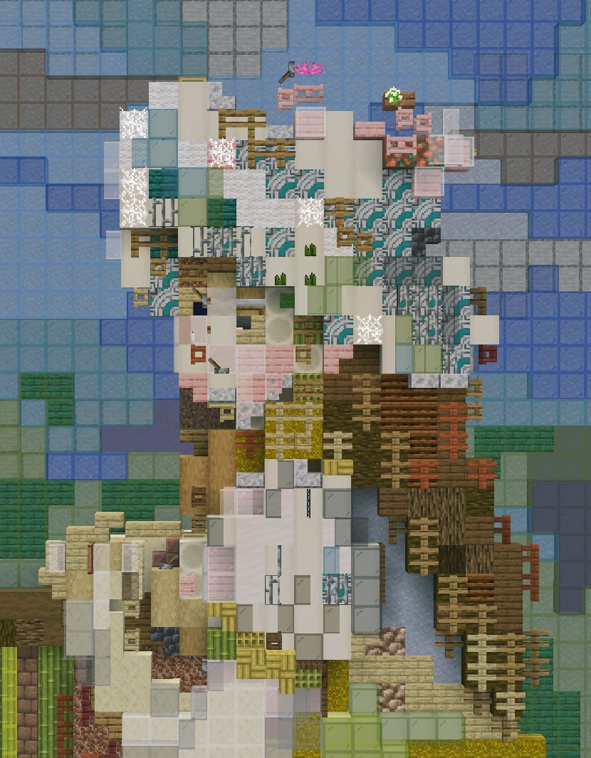 R4bloit's tweet image. #2024年自分が選ぶ今年の4枚 
指で数えれるくらいしか建築できてなくて、下半期はずっと朱サバでアートマップぬりぬりしてました。