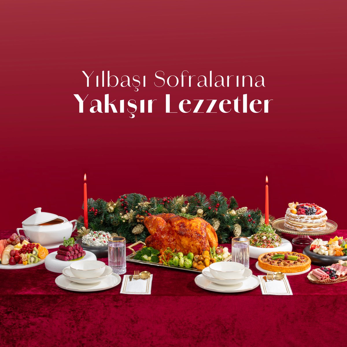 WeYouTheymag's tweet photo. 🎄 Sevdiklerinizle beraber geçireceğiniz yılbaşı akşamı için sofranıza lezzet katacak tarifler arıyorsanız doğru yerdesiniz. Yılbaşına yakışır lezzetleri, Gurme sayfamızda sizin için seçtik! https://t.co/zenpHxNasT
