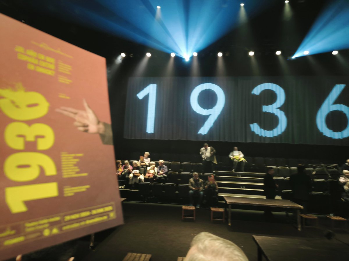 El rigor, la fuerza y la pedagogía convierten la representación teatral de 1936 en una experiencia profundamente impactante y educativa. IMPRESCINDIBLE.