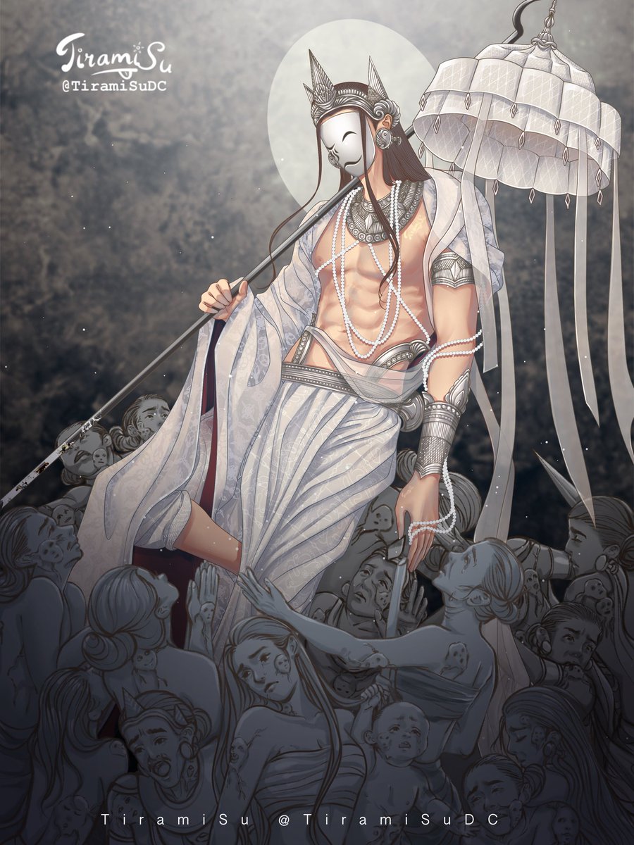 TiramiSuDC's tweet photo. The Four Disasters ( My Version )
#HuaCheng #HeXuan #QiRong #BaiWuxiang 
#TGCF #天官赐福 https://t.co/NpUDjXXWFe