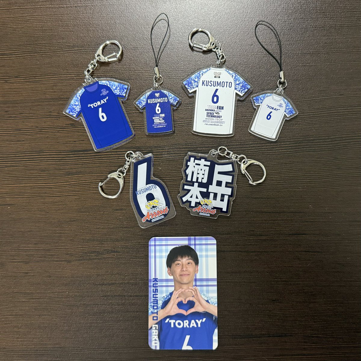 🆕new item 12/28紫波大会より、 楠本選手各種グッズを販売します