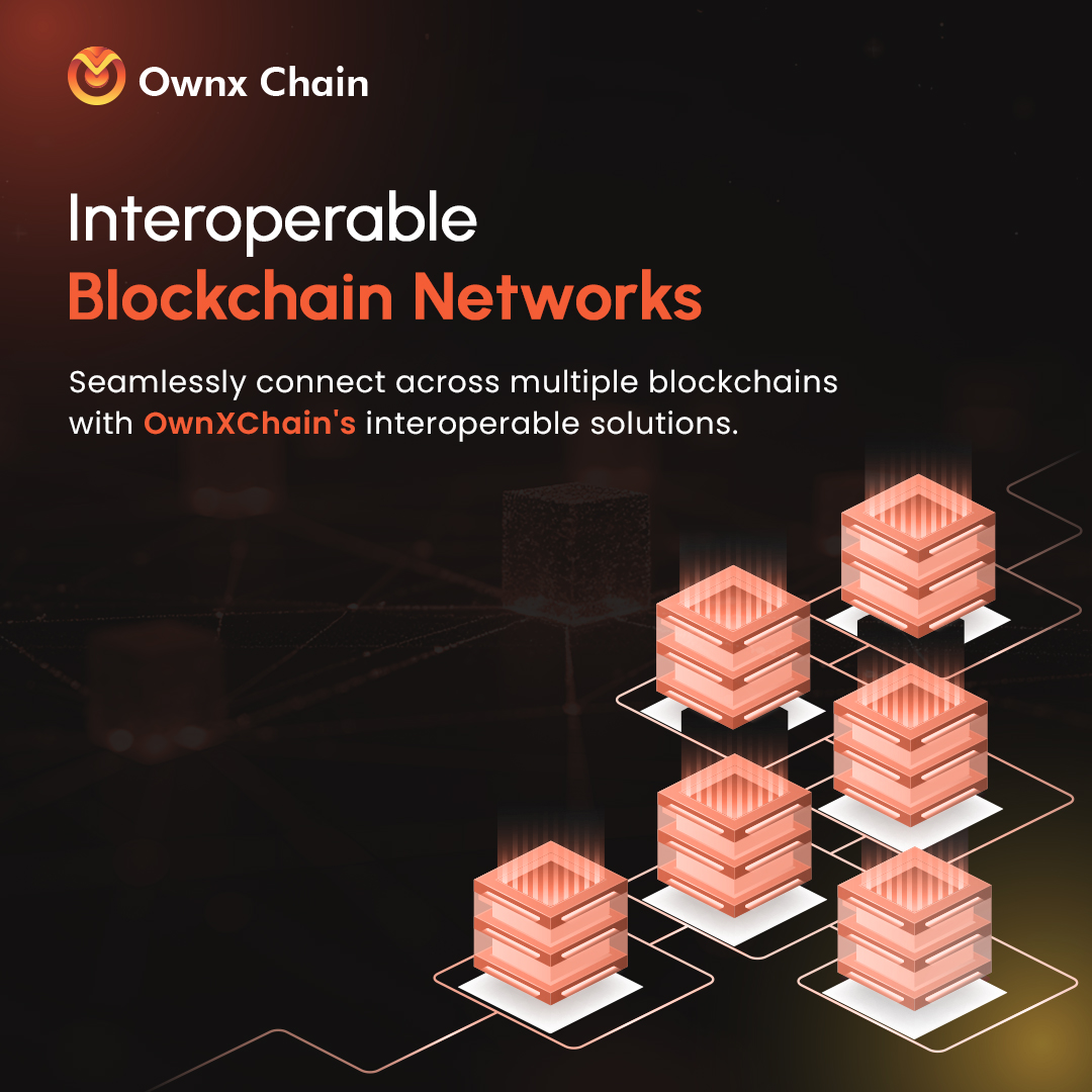 ownxchain's tweet image. OwnXChain enables interoperability between diverse blockchain networks, fostering a connected and efficient ecosystem. 

Expand your reach with our cross-chain capabilities. 🔗🤝

#Interoperability #BlockchainNetworks #OwnXChain #ConnectedEcosystem