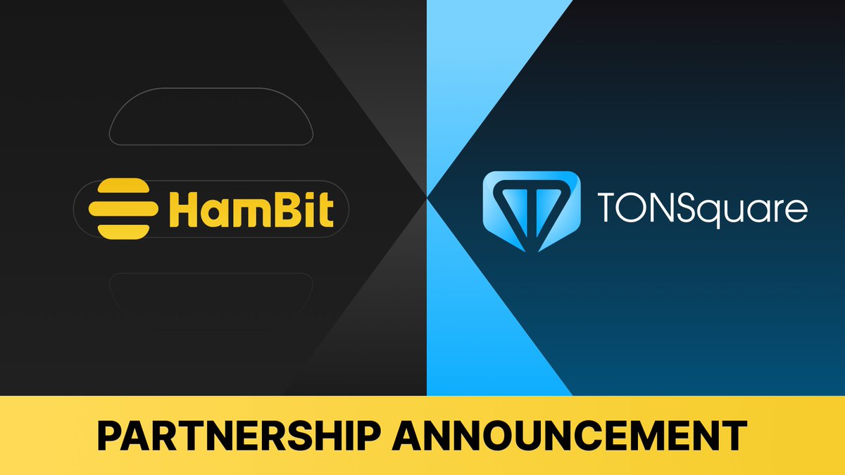🥳We are excited to announce our new partnership 
<a href="/TONSquare_io/">TONSquare</a>!

🎯TONSquare, The Most Practical TON Layer-2 Network, proposing a bridge between TON and EVM-compatible chains, thereby unlocking new avenues for decentralized applications (dApps) and cross-chain interactions.