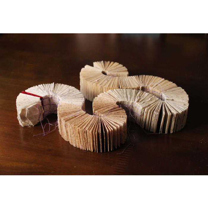sato_rie's tweet image. ←before   after→
#binding
#bookart
#handmadebook