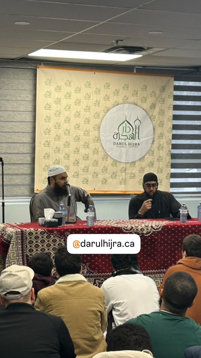 gemshaykhuthman's tweet image. Shaykh Uthman in Town‼️🇨🇦 #toronto #canada Spending Thursday Evening with @ darulhijra.ca #aimconference