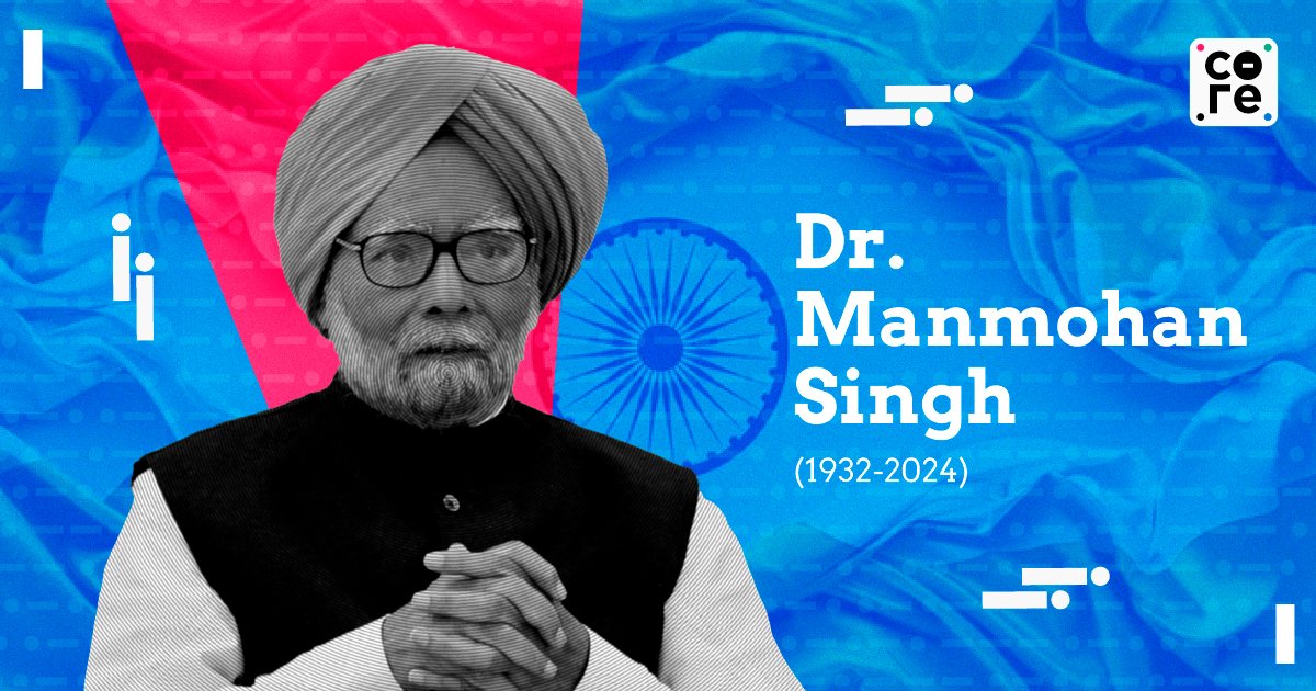 The Core (@the_core_in) on Twitter photo Remembering #ManmohanSingh, the architect of India’s digital infrastructure. | A tribute by <a href="/tkarun/">Thalekkara Arun</a>
Without his backing, there would have been no Aadhaar, no India Stack, no UPI, no DigiYatra.
Read more here: thecore.in/opinion/manmoh… Remembering #ManmohanSingh, the architect of India’s digital infrastructure. | A tribute by <a href="/tkarun/">Thalekkara Arun</a>
Without his backing, there would have been no Aadhaar, no India Stack, no UPI, no DigiYatra.
Read more here: thecore.in/opinion/manmoh…