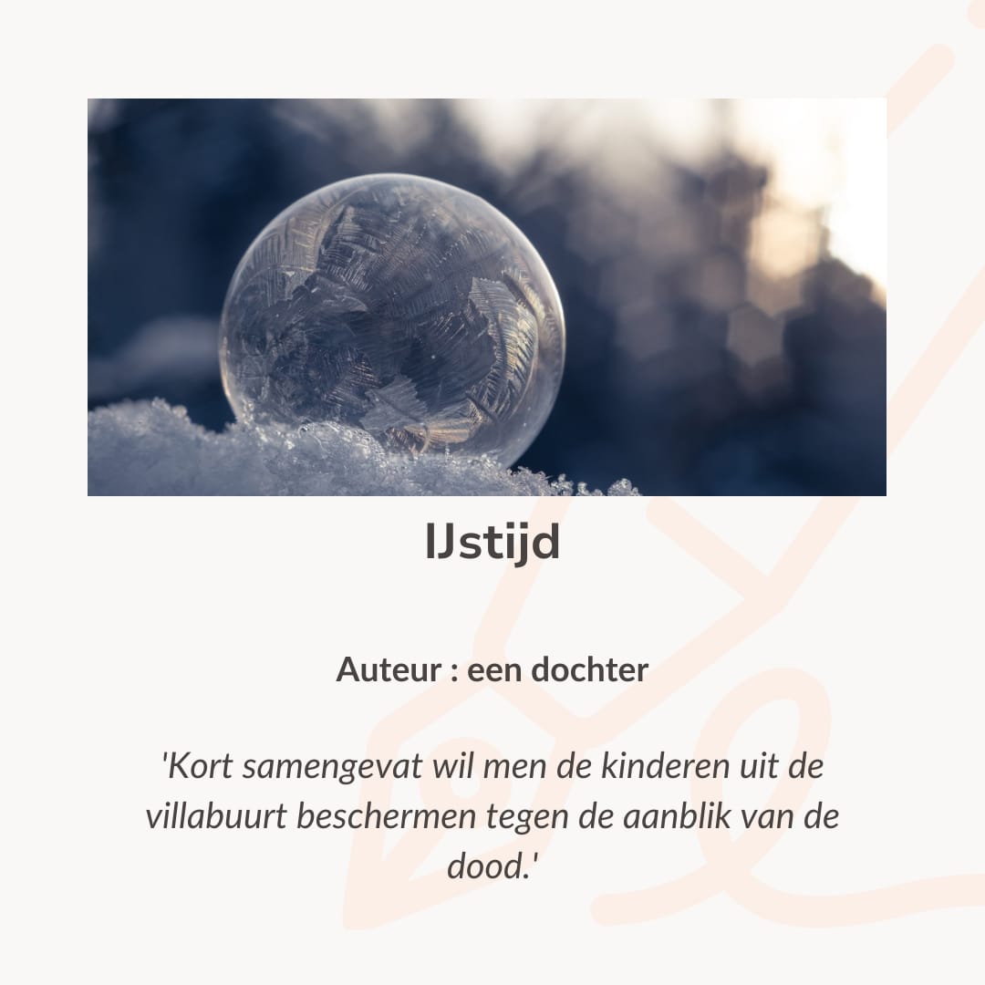 Het tegenhouden van de komst van een hospice in Bloemendaal door een aantal bewoners heeft veel mensen geraakt. Lees column 'Ijstijd' die we van een dochter ontvingen 👇
carend.nl/column/ijstijd

#pallliatievezorg #hospice #patiënten #naasten #maatschappij
