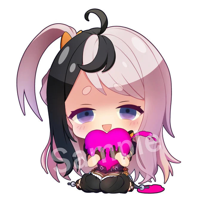【お仕事報告】IRIAMライバー 時幻イヴ 様(#yume77maboroshi)のSDイラストを描かせていただきました～!表情差分もありますとても可愛く描けました!物語性を大事にされるライバーさんです気になる方は是非、彼女の配信に遊びに行ってみてください 