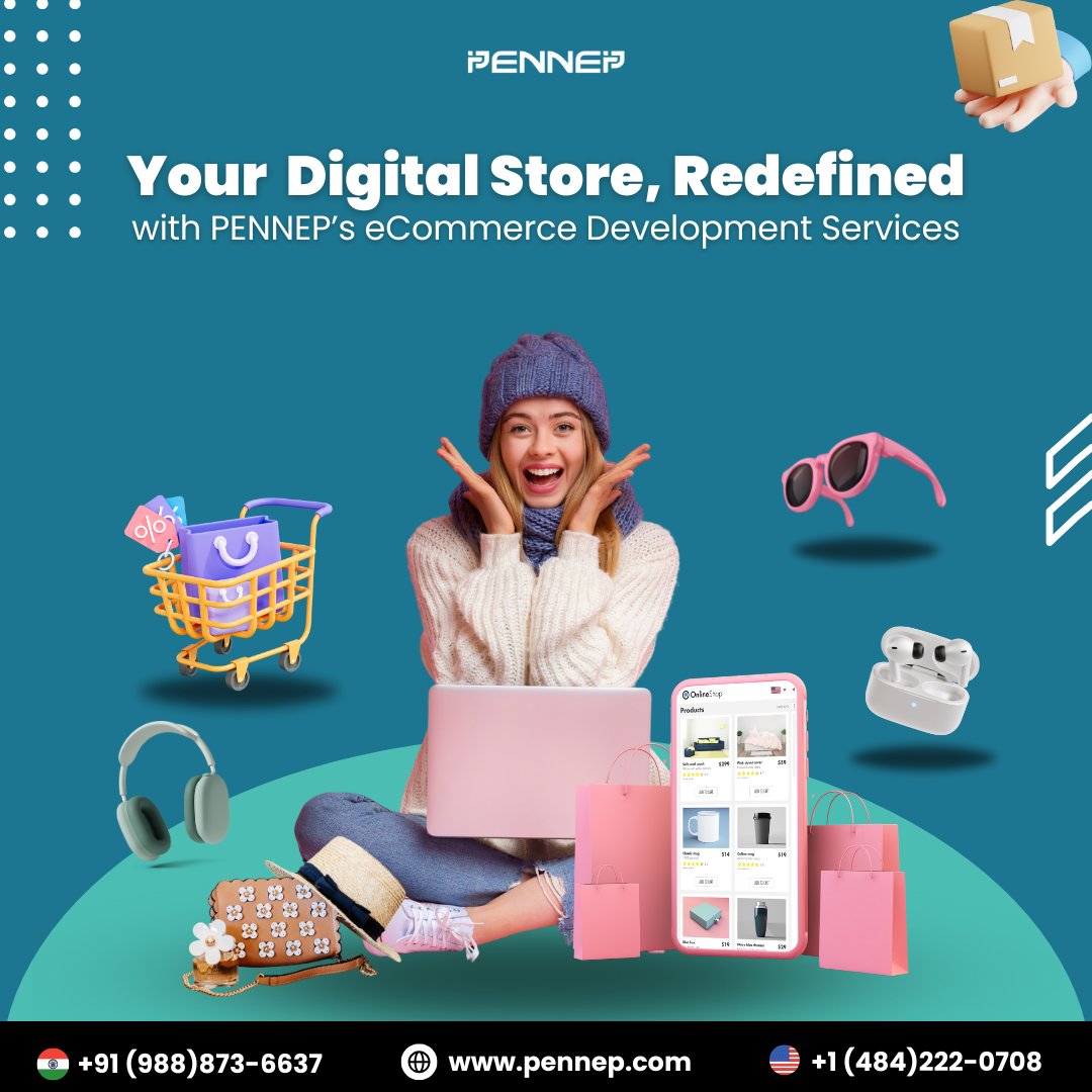 pennepltd's tweet photo. The mall is old news—your customers are shopping online! 🛒
With our #eCommerceDevelopmentservices, we transform your ideas into a sleek, functional online store that your customers can’t resist.
#eCommerceDevelopment #eCommerce #PENNEP https://t.co/fDj37lwJV3