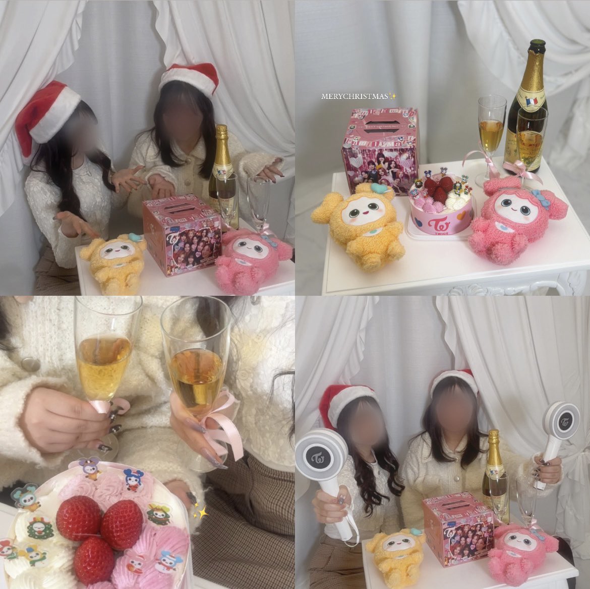 MERYCHRISTMAS🎀✨️

     twiceとクリスマスお祝いできて嬉しい💞