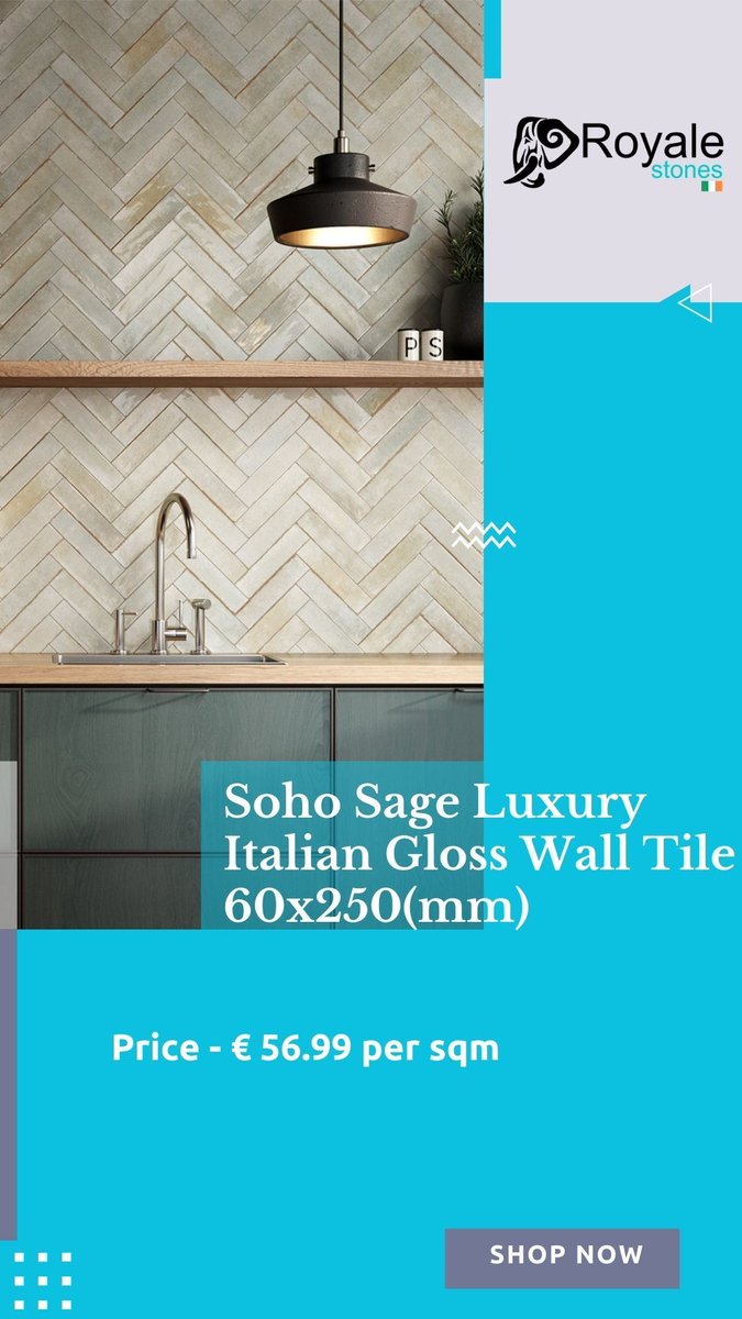 IrelandRoyale's tweet photo. Make your kitchen &amp; bathroom shine with high-quality gloss bathroom tiles. Choose from a variety of patterns and sizes to find the perfect fit for your kitchen &amp; bathroom. 🛁💎

Shop now - https://t.co/A202mx4vUx 

#glosswalltiles #walltiles #royalestonesireland #ireland https://t.co/AEBGD6WZmQ