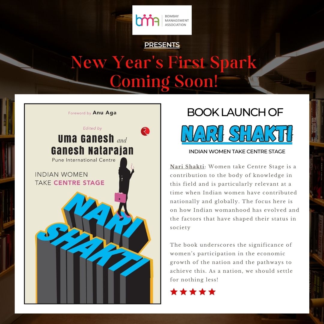 New Year. New Inspiration. New Power.
 BMA is thrilled to kick off the year with the launch of "Nari Shakti"– a book that amplifies the voices of unstoppable women who redefine success and leadership.
Let’s start 2025 by celebrating strength, vision, and the stories that inspire