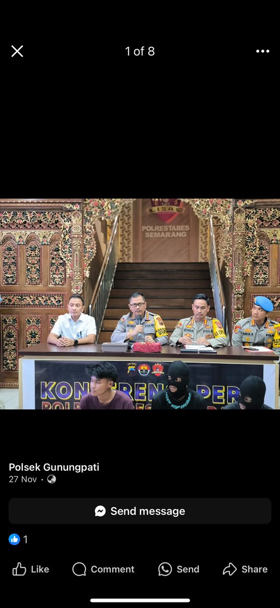 Harusnya yang dibuka itu adalah rasa malu Kapolrestabes Semarang dengan meminta maaf bahwa anggotanya telah membunuh siswa SMK