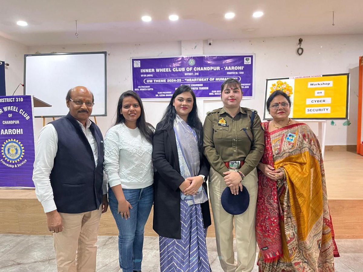 HazelmoonSchool's tweet image. We extend our sincerest appreciation to The Inner Wheel Club, Aarohi , Mrs. Leena Sharma, President of the Club and Mrs. Neeru Gupta, District Editor of the Club.

#thms