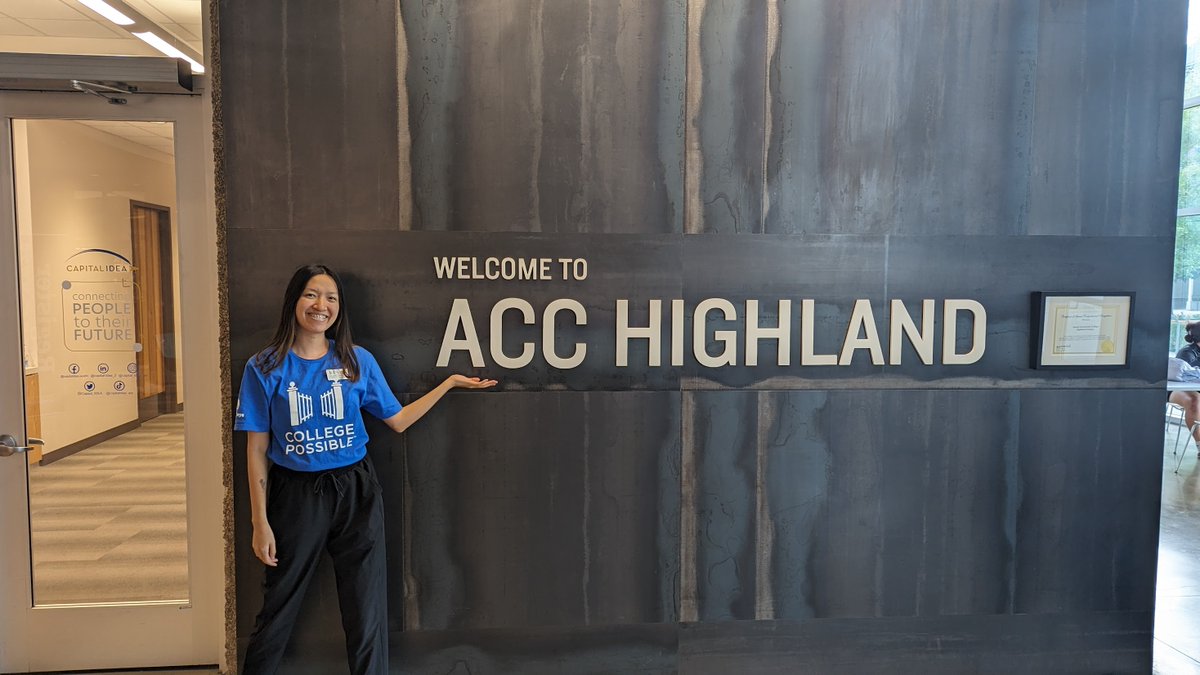 From ACC in Austin to universities across the U.S., College Possible students go places—literally and figuratively! 🌟💼 #CollegePossibleSupport