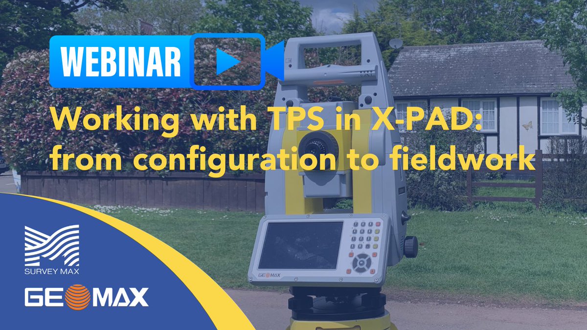 surveymax's tweet image. WEBINAR - Working with TPS in X-PAD: from configuration to fieldwork.

loom.ly/N9y1Gh0

 #geospatialengineering #CivilEngineering #Surveyor #MeasuredBuildingSurveyor #Construction #GeoMax #XPADUltimate #XPAD365 #LandSurveyor