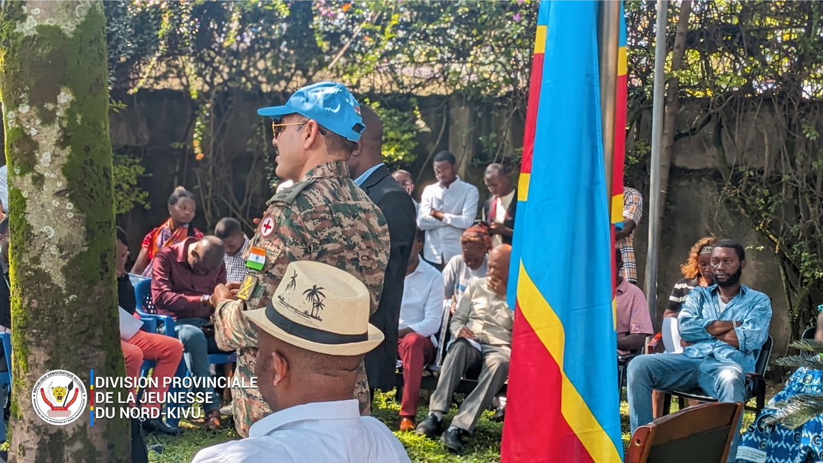 DPJINCCN_NK's tweet photo. #HappingNow: La @DPJINCCN_NK et @MONUSCO tiens une matinée d'information des jeunes sur la participation au #GomaAmaniMarathon et à l'occasion renseigner sur le prix à remporter ainsi que les précautions prises pour une meilleure prise en charge des participants sont communiquées https://t.co/2TzUPByMM4