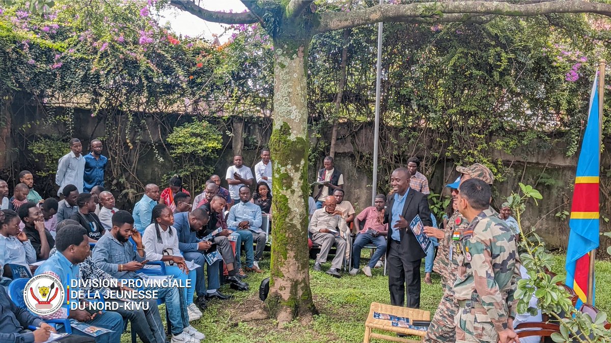 DPJINCCN_NK's tweet photo. #HappingNow: La @DPJINCCN_NK et @MONUSCO tiens une matinée d'information des jeunes sur la participation au #GomaAmaniMarathon et à l'occasion renseigner sur le prix à remporter ainsi que les précautions prises pour une meilleure prise en charge des participants sont communiquées https://t.co/2TzUPByMM4