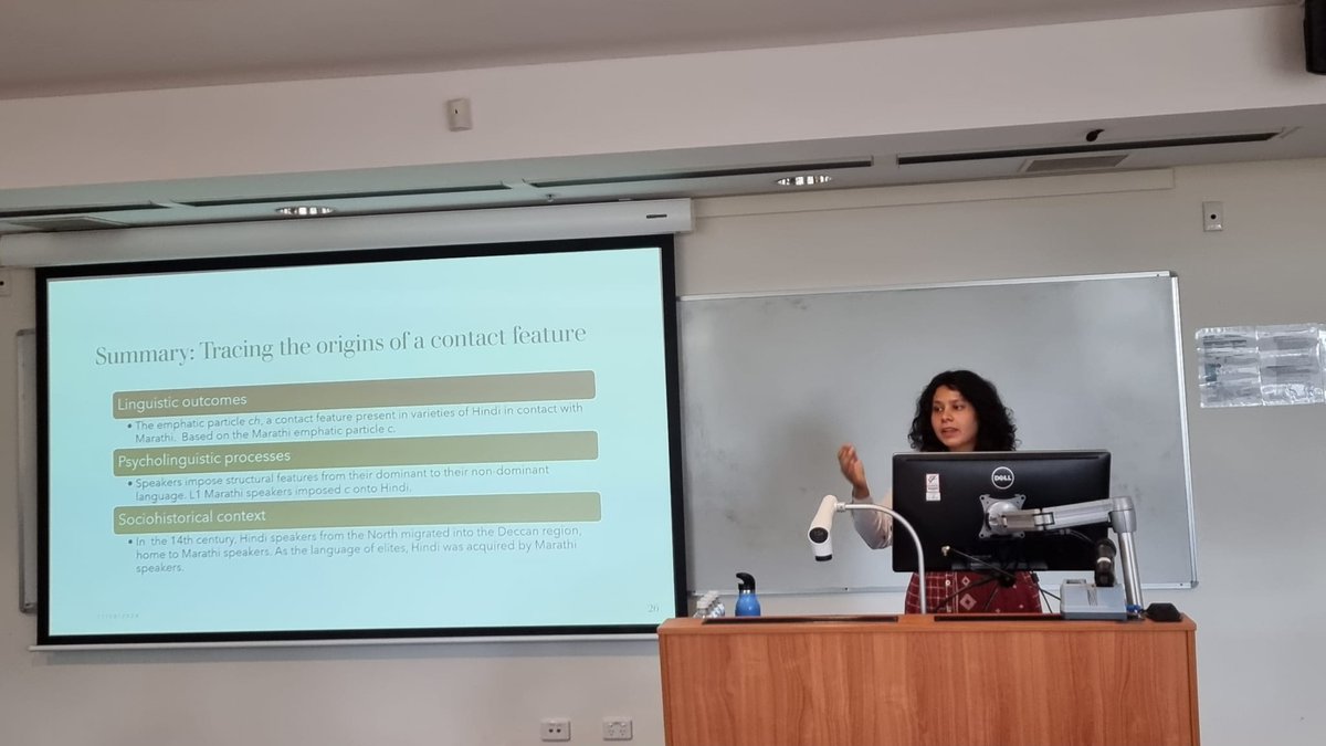 aditioddity's tweet photo. Late post but end Nov/early Dec was a conference-packed time and I really enjoyed both presenting at and attending the @AusLingSoc conference in Canberra, as well as the @AmcEdinburgh Symposium in Edinburgh. A slightly hectic few weeks, but so worth it :') https://t.co/lSkhfVFu3w
