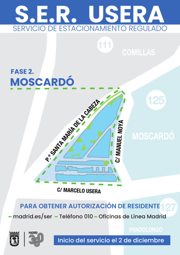 jmd_usera's tweet photo. 📢📢Recuerda que está activado el #SER en los barrios de📍 #Almendrales, 📍#Pradolongo y 📍#Moscardó de #Usera
ℹ Consigue la autorización de residente y plazas verdes en el teléfono gratuito 010, las #OAC de
@Lineamadrid o en https://t.co/lgdstwN6C7
👉https://t.co/nnpb74uTxt https://t.co/fJCPvmkW9x