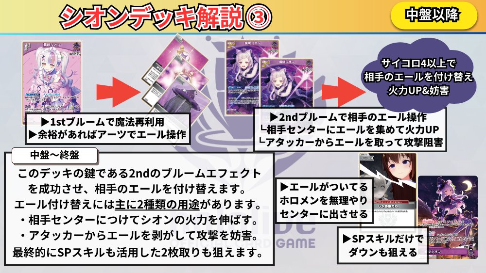 ホロカ 新環境デッキ解説‼️】 「#紫咲シオン」デッキを解説！ 今話題