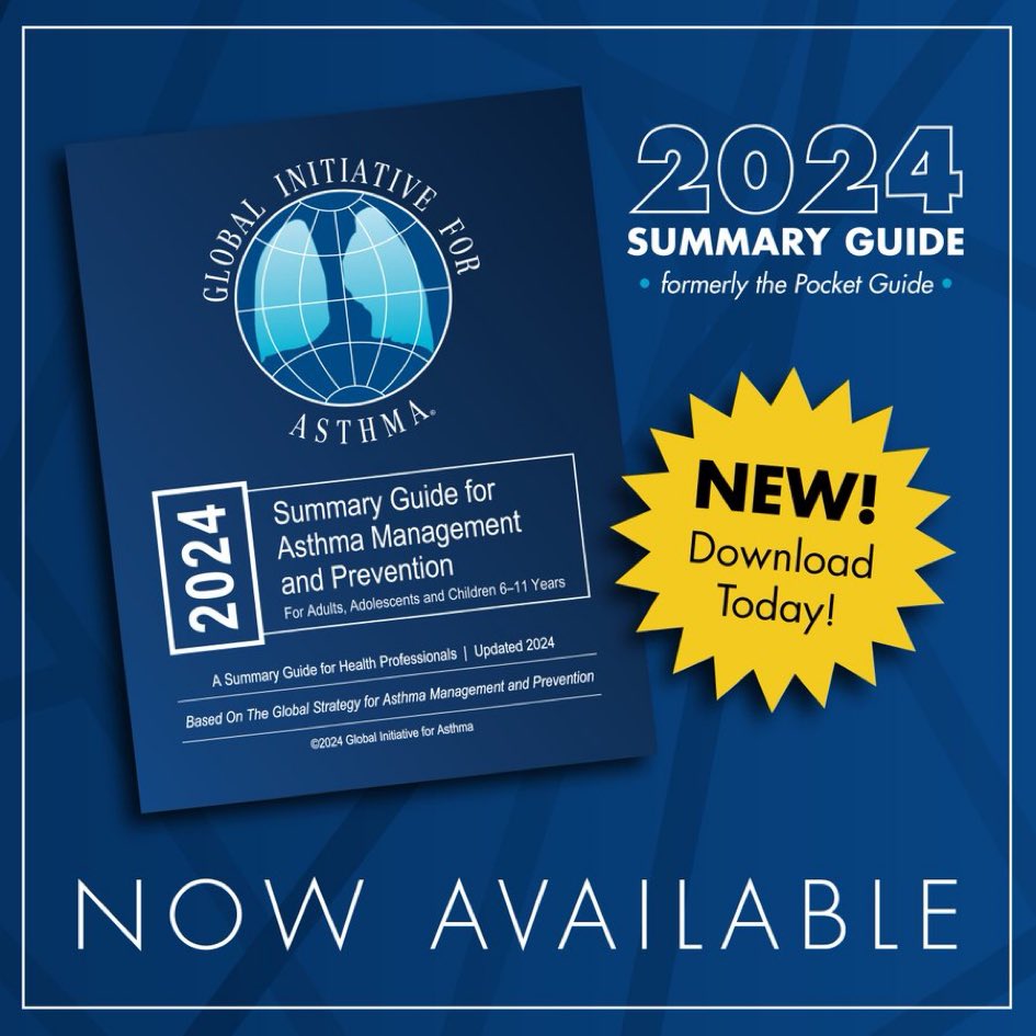 This up to date guidance for acute and chronic #asthma care is a free resource for improving the lives of people with asthma. Please share.<a href="/RCPCHtweets/">RCPCH</a> <a href="/asthmalunguk/">Asthma + Lung UK</a> ginasthma.org/wp-content/upl…