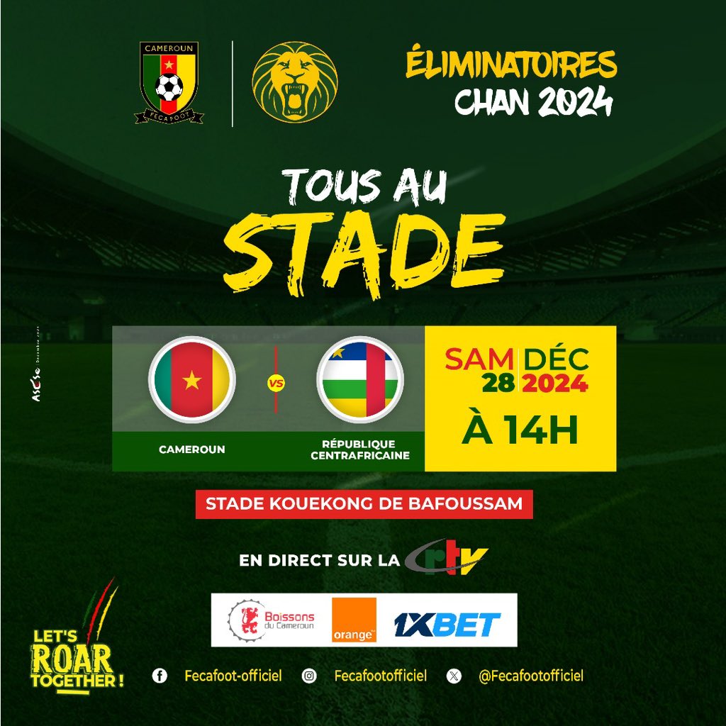 Les Lions Indomptables Officiel tweet media