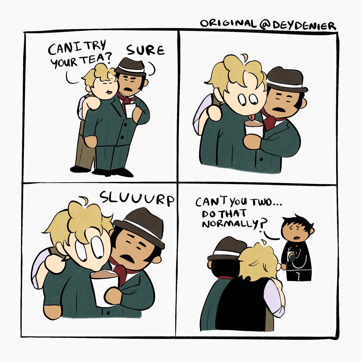 sourchai's tweet photo. immediately thought of homumiko upon seeing this comic #thegreataceattorney #tgaa https://t.co/wQEADfRjUU