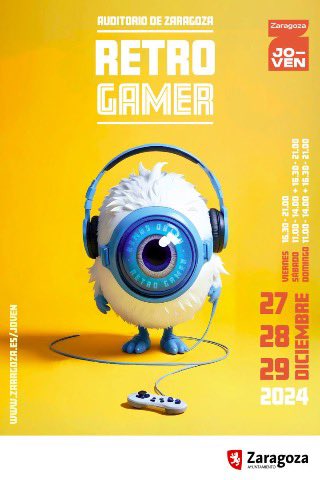 Buenos días , vamos a estar hoy mañana y el domingo en Zaragoza en retrogamer , con nuestro mercadillo solidario 😉 os esperamos, entrada gratuita 😜