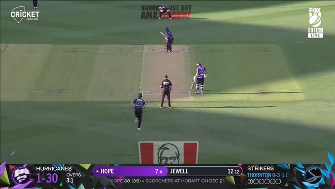 Classy from Shai Hope 👌 📹 Credits: Twitter/BBL