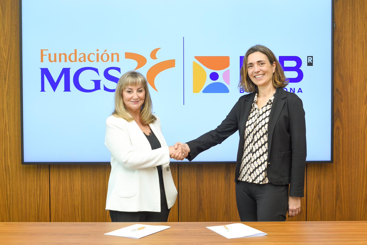IRBBarcelona's tweet photo. Queremos agradecer a la @FundacionMGS su generosa donación de 70.000€ que, en 2025, estará destinada a apoyar el trabajo del Laboratorio de Biología Mitocondrial y Regeneración Tisular del #IRBBarcelona, liderado por la Dra. @avlecvie.

¡Muchas gracias por confiar en nuestra labor y apostar por el avance de la ciencia como motor de cambio!
