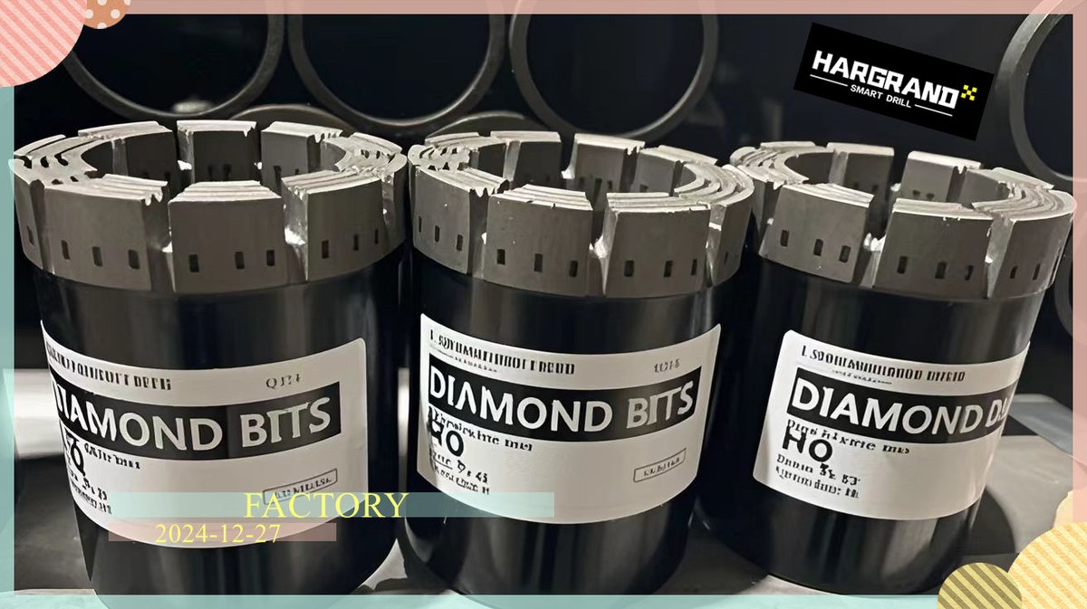 CandaceZhou7's tweet image. YES...
Size HQ
Diamond BITS
WhatsApp: +86 187 3166 6682
#Geotechnicaldrilling
#Corebits #Drillingrod #Rockdrillingtools
#Explorationdrilling #Diamondbits #Diamondcoredrilling #Corebarrels #Wirelinedrilling #Drillingrig #Mineralexploration #Groundinvestigation #Siteinvestigation