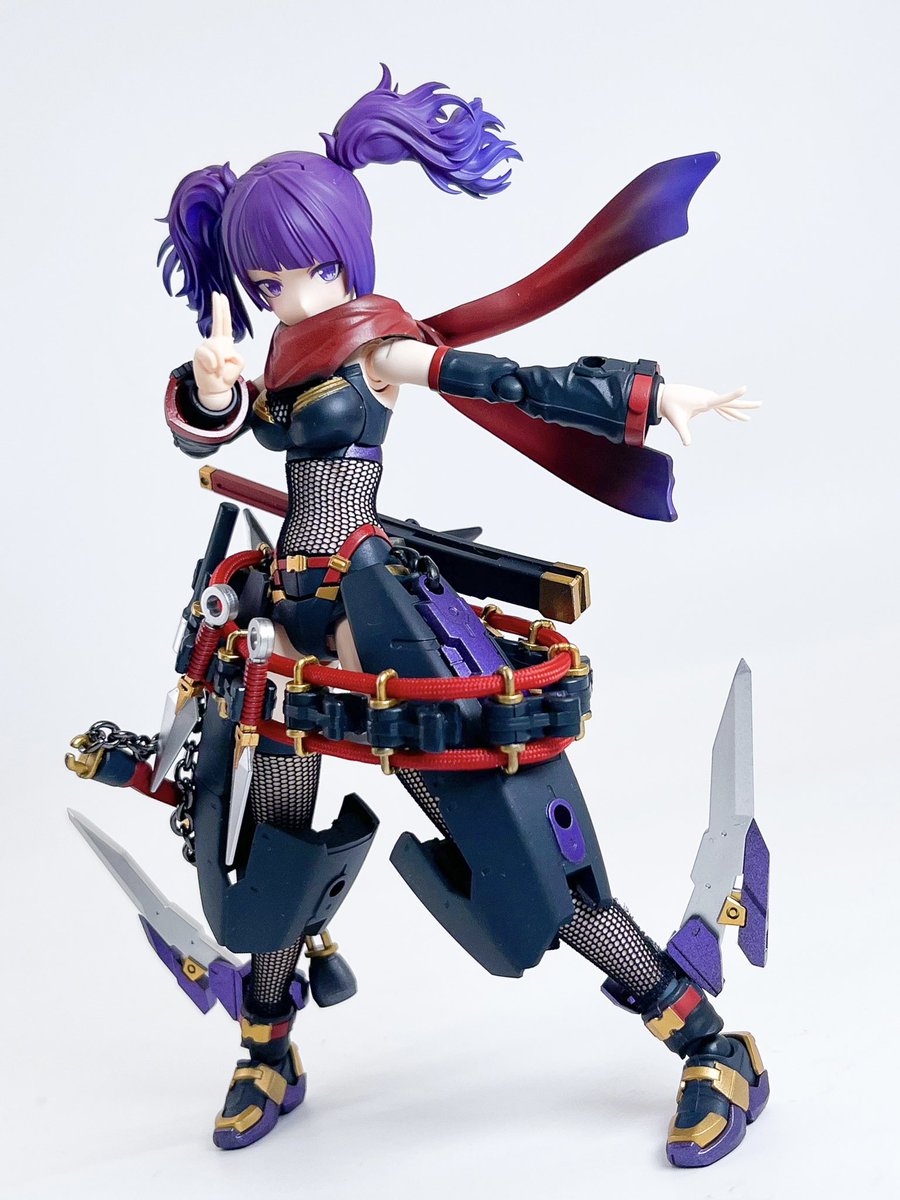 紫電の幻影】田中摩美々 忍者をモチーフにした衣装「シノビシスターズ