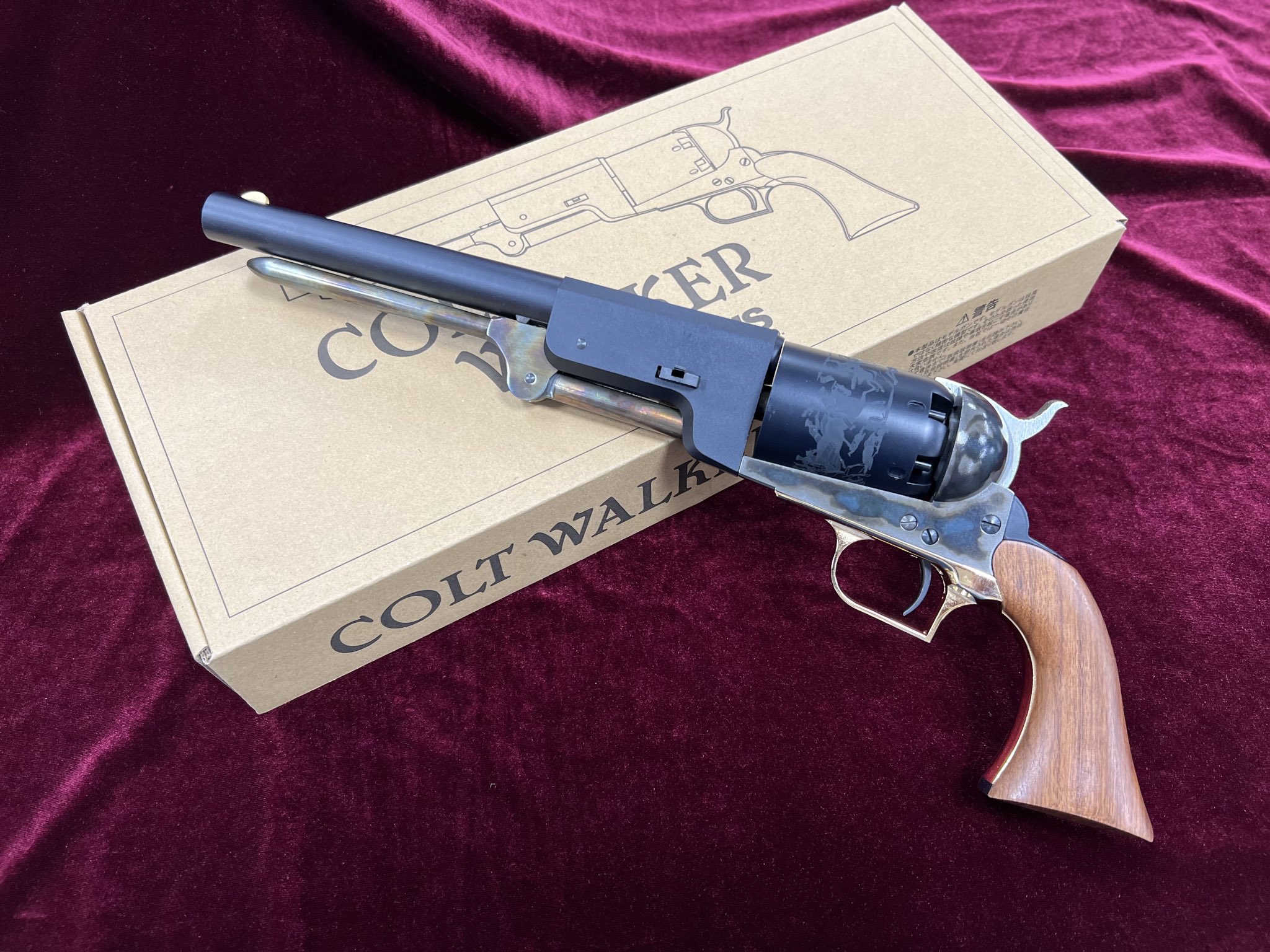 HWS（ハートフォード）コルトウォーカー　ブルーイング　モデルガン未発火 HWS（ハートフォード）コルトウォーカー ブルーイング モデルガン未