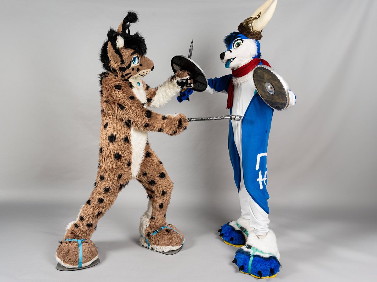 Japuk (@japuk_fur) on Twitter photo Lynx is real territorial animal ๐
So we make duel on #NFC ground
#FursuitFriday with <a href="/RainyChiko/">Chiko ๐ฆ๐พ ๐ NFC</a> ๐ฆ
๐ท <a href="/NordicFuzzCon/">NordicFuzzCon</a> Lynx is real territorial animal ๐
So we make duel on #NFC ground
#FursuitFriday with <a href="/RainyChiko/">Chiko ๐ฆ๐พ ๐ NFC</a> ๐ฆ
๐ท <a href="/NordicFuzzCon/">NordicFuzzCon</a>