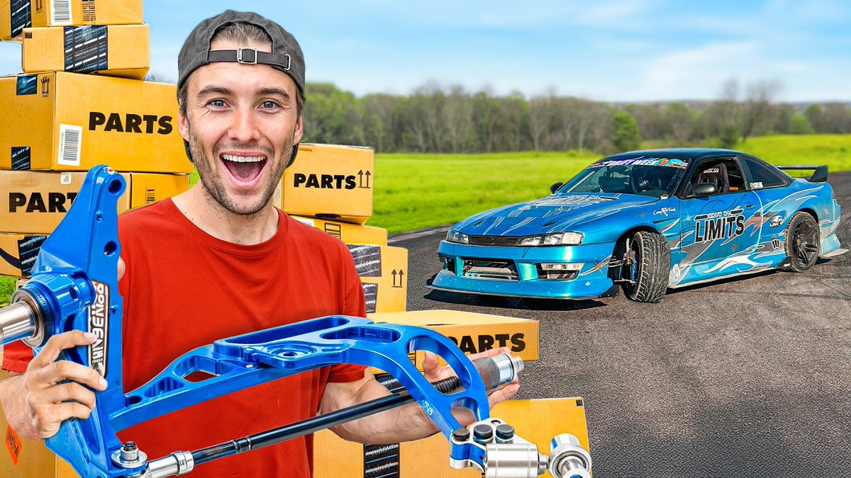 FuadProd's tweet image. Recent thumbnail I designed

 "I put $10,000 Suspension on my Drift car!"