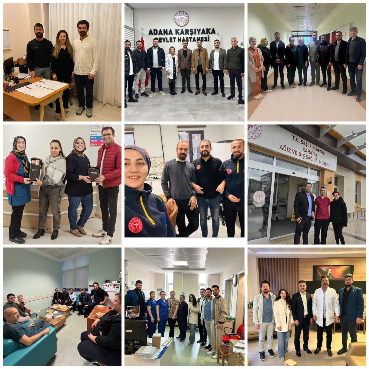 Genç Sağlık Sendikası teşkilatı olarak meslektaşlarımızın her daim yanındayız.

Bizleri çalışma ortamında güler yüz ile karşılayan tüm sağlık profesyonellerimize şükranlarımı ve teşekkürlerimi iletiyorum.

İyi ki varsınız. 🌹

<a href="/osmkya06/">Osman KAYA</a> 
<a href="/gencsagliksend/">Genç Sağlık Sendikası</a>