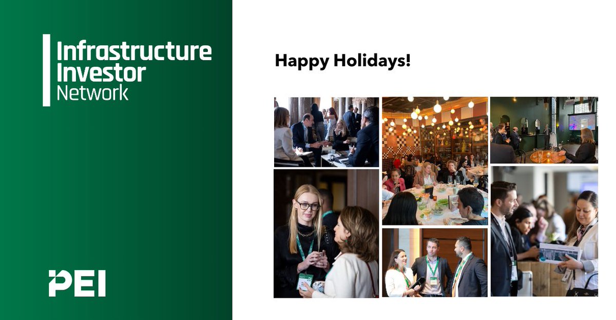 ✨ Happy Holidays from the #InfrastructureInvestorNetwork! ✨

Thank you for being part of our journey. As we look ahead to 2025, we’re excited to bring you more ✅ Customized connections and 💡 Investor insights