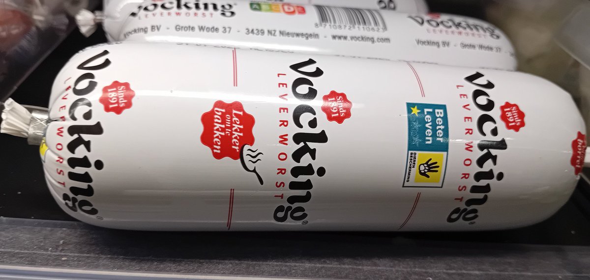 Als ik ergens een hekel aan heb is het vocking leverworst.