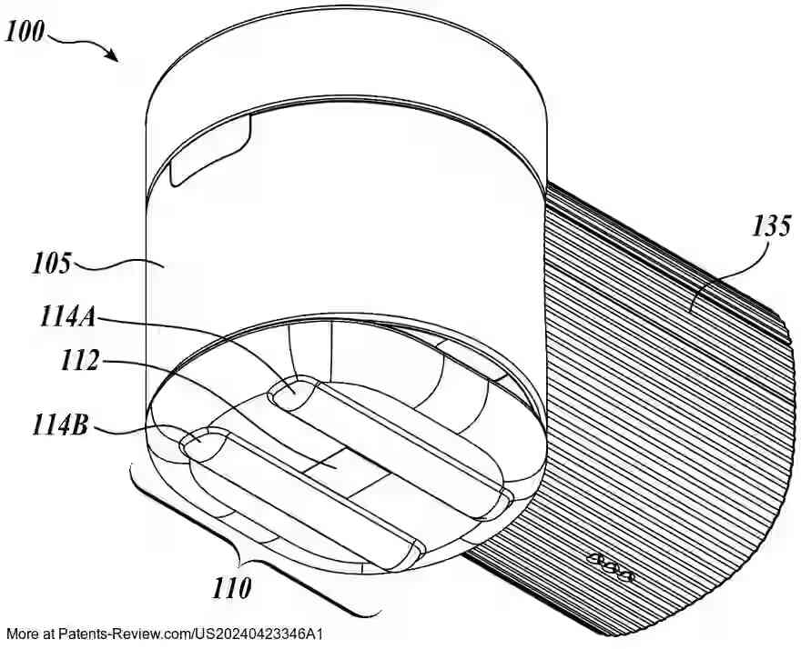 PatentPulse's tweet image. New patent application #US20240423346A1 by #LOreal introduces systems for autonomous &amp;amp; assisted cosmetic application. Features include an applicator, position sensor, &amp;amp; feedback device to ensure precise application on skin or hair. #CosmeticTech $LRLCY #Innovation #BeautyTech