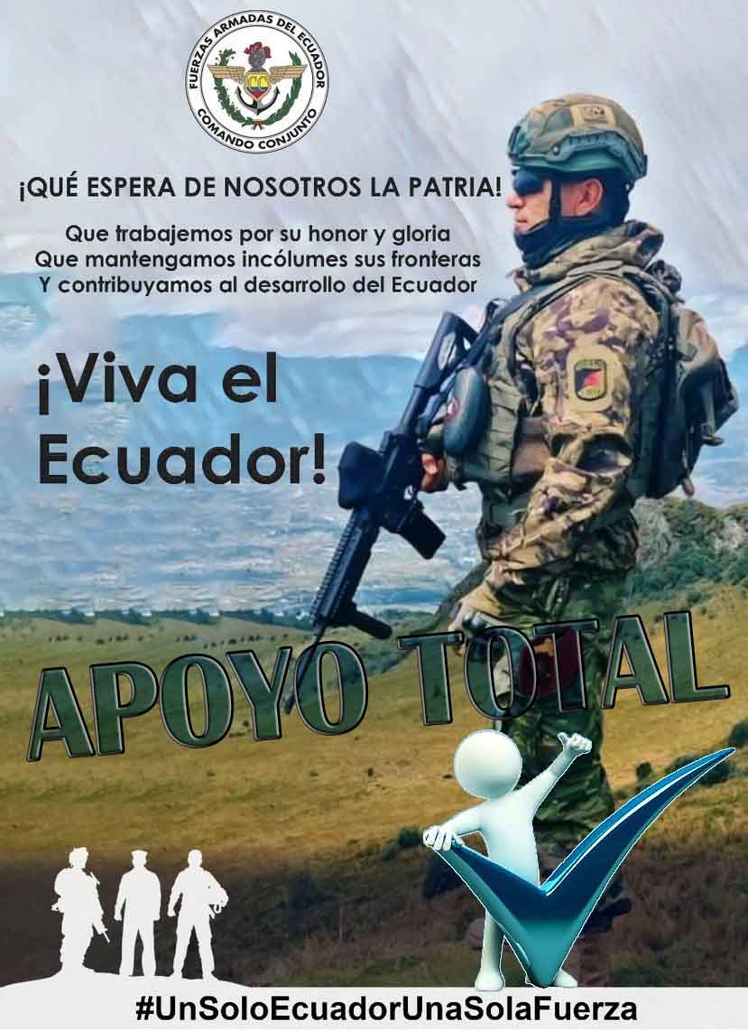 <a href="/inclaudicable62/">Yonnys Obando Bautista</a> <a href="/FFAAECUADOR/">Fuerzas Armadas del Ecuador</a>