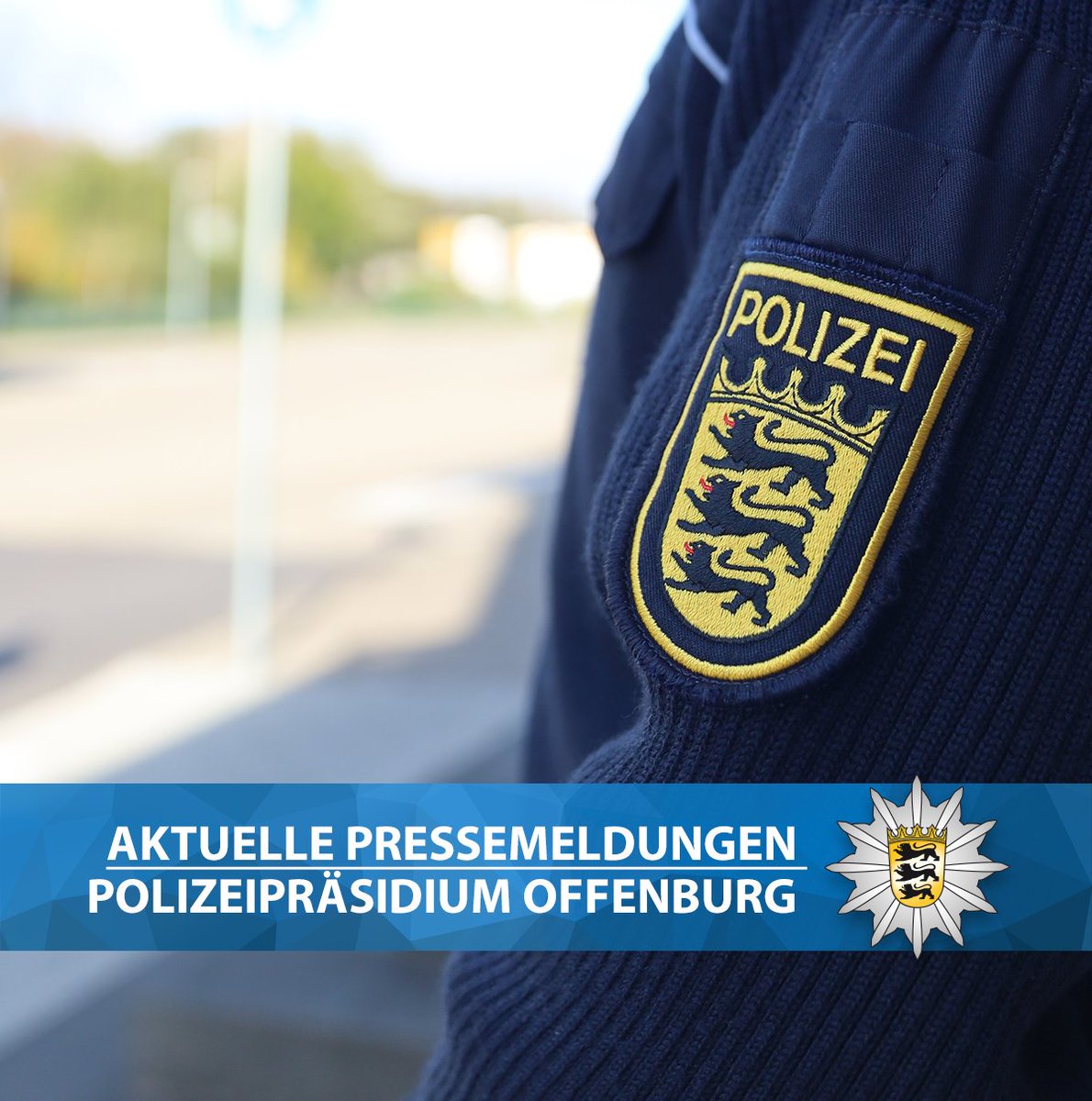 PolizeiOG's tweet photo. *** 𝘼𝙆𝙏𝙐𝙀𝙇𝙇𝙀 𝙋𝙍𝙀𝙎𝙎𝙀𝙈𝙀𝙇𝘿𝙐𝙉𝙂𝙀𝙉
👉#Ringsheim: Festnahme nach Einbruch
👉#Offenburg: Zeugenaufruf nach sexueller Belästigung
👉#BadenBaden: Ermittlungen nach räuberischer Erpressung
👉#Wolfach: Tunnelsperrung nach Verkehrsunfall

ℹ️ https://t.co/23IouorN0E https://t.co/9FgVTfZ4Gx