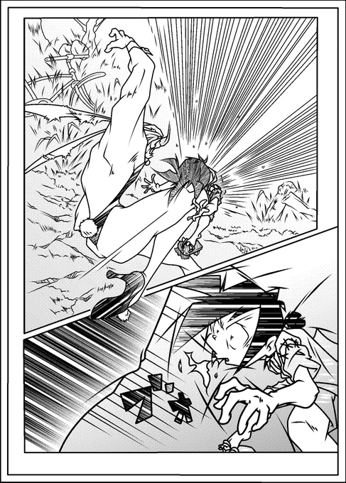 P55
#漫画 #マンガ #オリジナル #一次創作 #ファンタジー #アクション #コメディ #SF #ロボット #あとのフェスティバル #あとフェス 