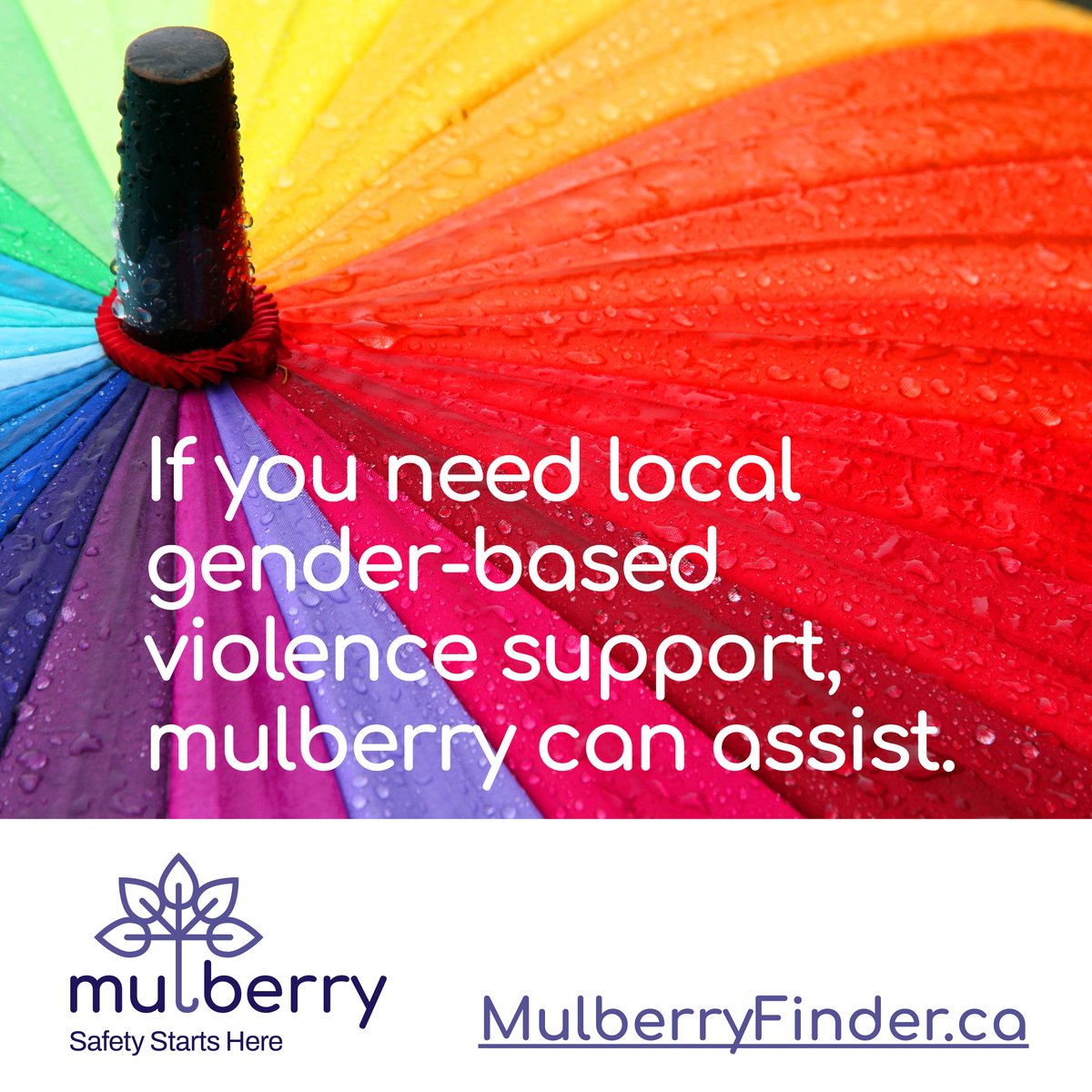 If you’re needing gender-based violence support this holiday season, 
#MulberryFinder has you covered. 

Find the support you need, when you need it: 

bit.ly/3Xjhaej

#SafetyStartsHere
#GBVSupport
#MulberryFinder