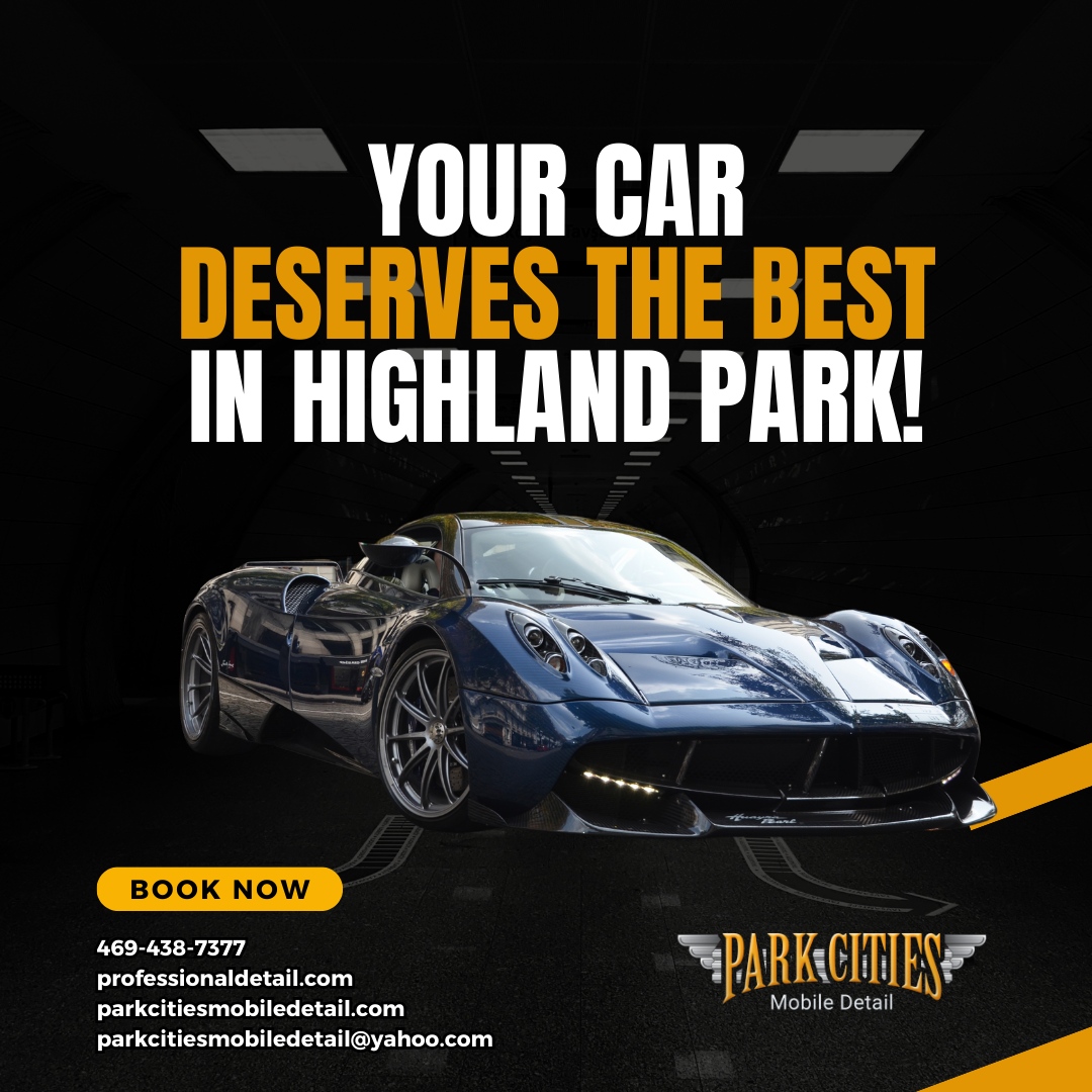 RoderickMosley's tweet image. Elevate your car’s look and feel with premier detailing in Highland Park. 

Trust our experts to deliver a flawless finish inside and out. Your vehicle deserves nothing but the best care available.