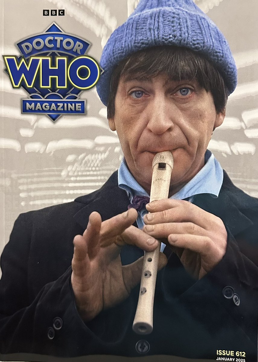 Coming 2nd January 2025

Doctor Who Magazine Issue 612

Making The War Games in Colour
Rudolph Walker
Stephen Moffat on Joy to the World
Script to Screen: Space Babies
Bernice Summerfield
Yee Jee Tso
Fact of Fiction: The Dominators
+ all the regulars

panini.co.uk/shp_gbr_en/doc…