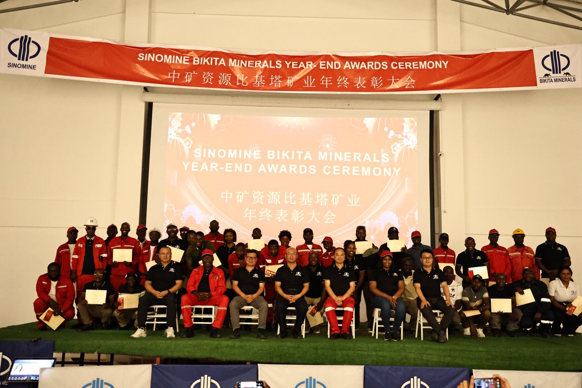 BIKITA(SINOMINE GROUP) (@bikita_minerals) on Twitter photo Bikita Minerals Employee awards ceremony recognised and acknowledged employees for their outstanding performance, dedication, and contributions in 2024 #The employee is our first pillar <a href="/ChineseZimbabwe/">Chinese Embassy in Zimbabwe</a> <a href="/ZIAMU3/">ZIAMU</a> <a href="/Klawry3/">KurundaiLima</a> <a href="/Mining_Zimbabwe/">Mining Zimbabwe</a> <a href="/MinistryMines/">Ministry of Mines and Mining Development, Zimbabwe</a> <a href="/MineNewsAfrica/">Mining News in Africa</a> <a href="/KMutisi/">π²ππ
πππ π΄πππππ</a> Bikita Minerals Employee awards ceremony recognised and acknowledged employees for their outstanding performance, dedication, and contributions in 2024 #The employee is our first pillar <a href="/ChineseZimbabwe/">Chinese Embassy in Zimbabwe</a> <a href="/ZIAMU3/">ZIAMU</a> <a href="/Klawry3/">KurundaiLima</a> <a href="/Mining_Zimbabwe/">Mining Zimbabwe</a> <a href="/MinistryMines/">Ministry of Mines and Mining Development, Zimbabwe</a> <a href="/MineNewsAfrica/">Mining News in Africa</a> <a href="/KMutisi/">π²ππ
πππ π΄πππππ</a>