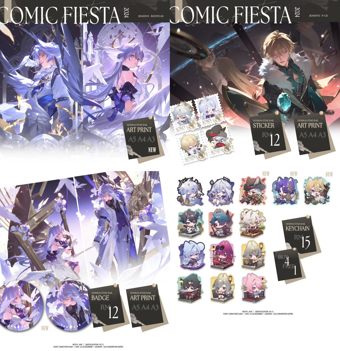 jean_0v0's tweet image. -Online Order ๏ผ1/3๏ผ-
RTs are greatly appreciated!
Order Period : 12/27- 01/05
G.Os are recommended ( DM us for further arrangements)
๐ in Bio
#HonkaiStarRail #ๅดฉๅฃในใฟใผใฌใคใซ #SundayHSR #RobinHSR #AventurineHSR #็ฅๆด้ธ #ใญใใณ #็ ้ #ใขใใณใใฅใชใณ