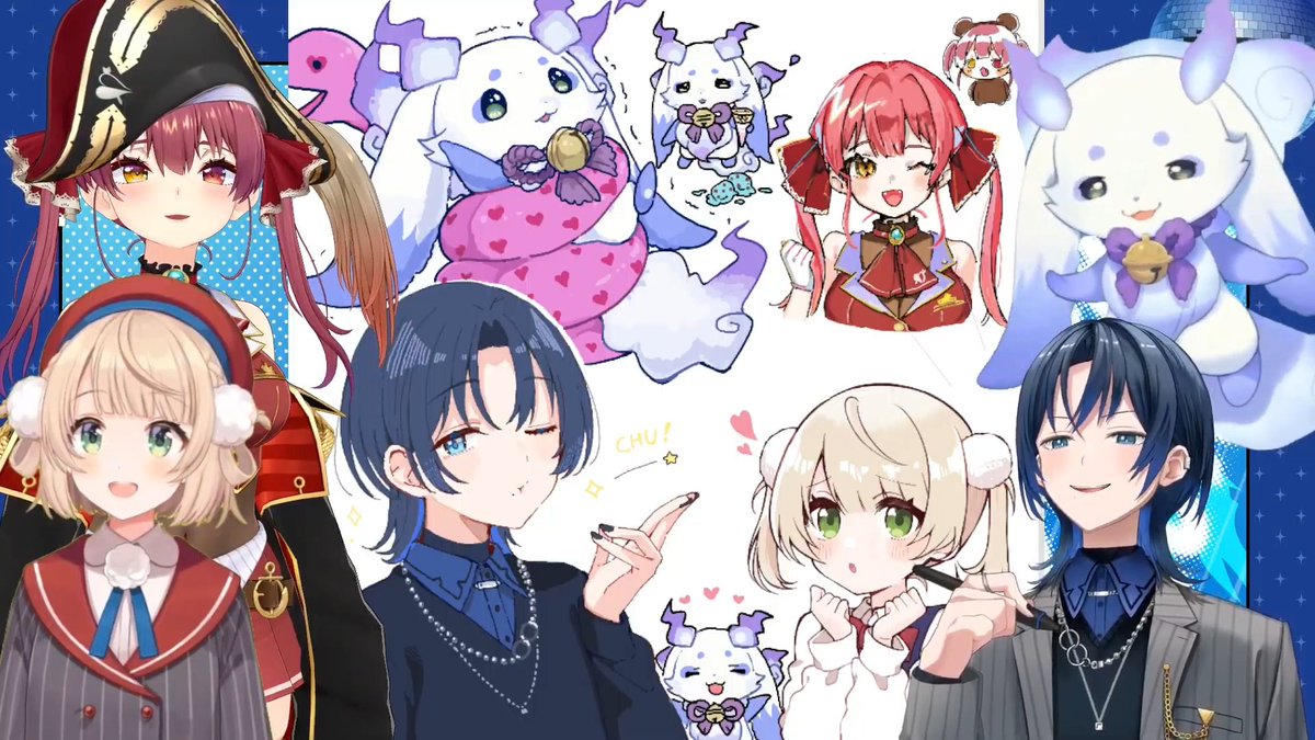青くん、マリン船長、うい先生、ルンルンちゃん、お疲れ様です!!!! 神